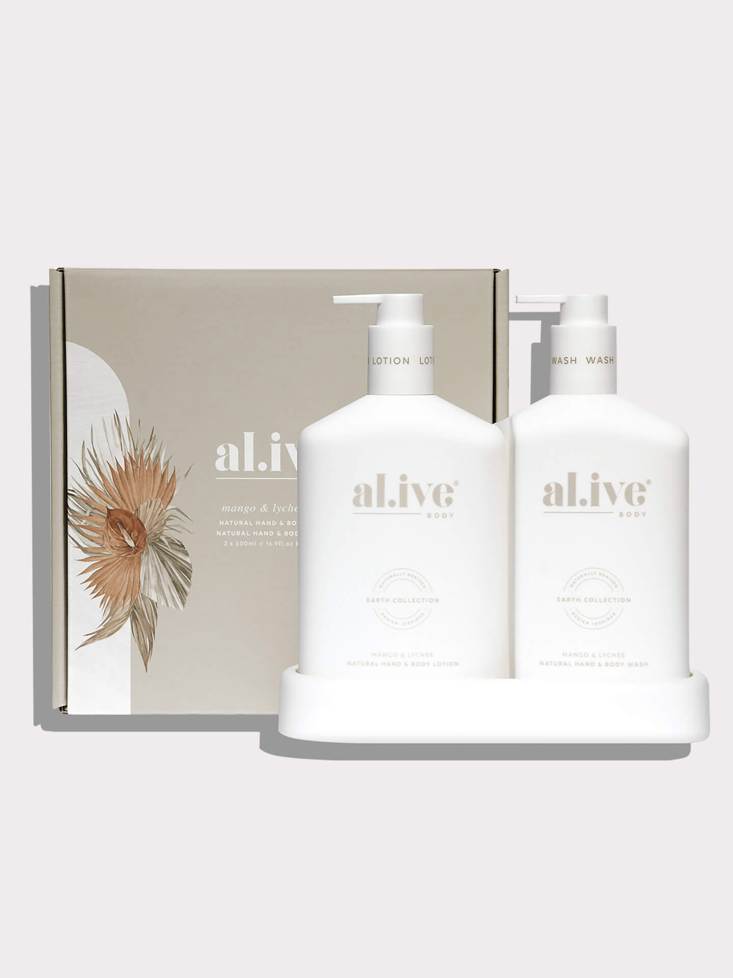 Wash & Lotion Duo + Tray - Mango & Lychee